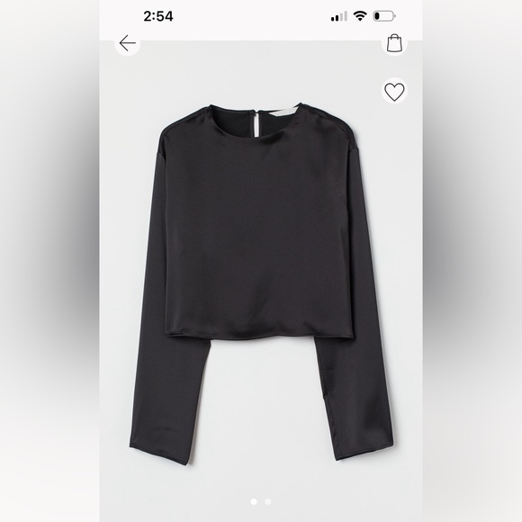 H&M Tops - H&M satin blouse
